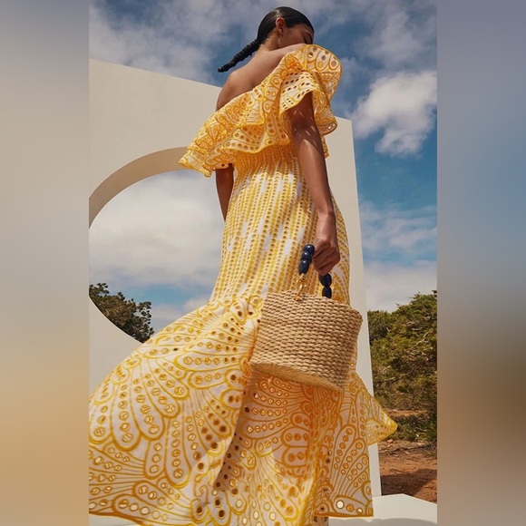 CHARO RUIZ IBIZA - Isabella Off-the-Shoulder Embroidered Dress - Picture 2 of 3